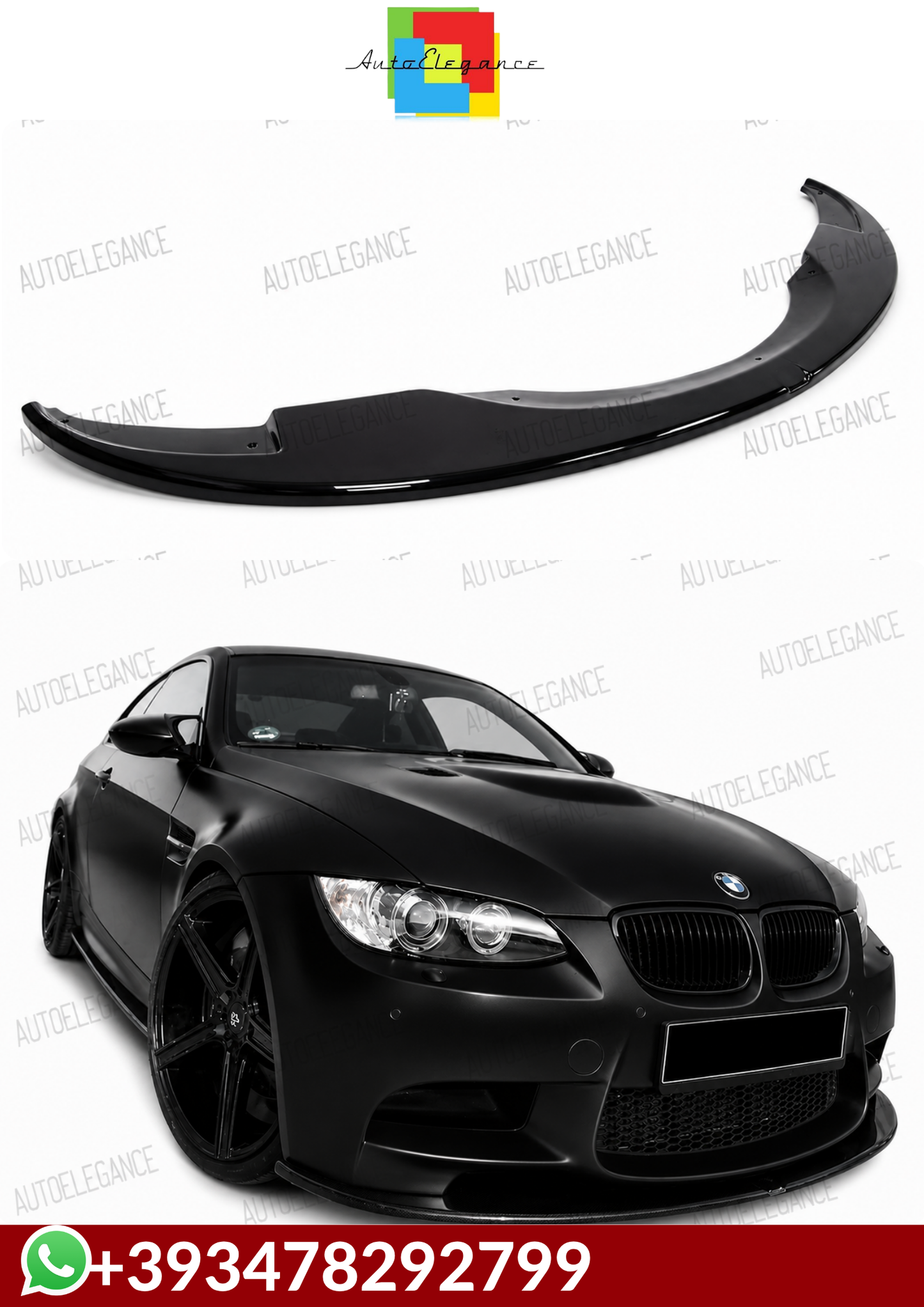 SPLITTER BMW 3 E92 2007+