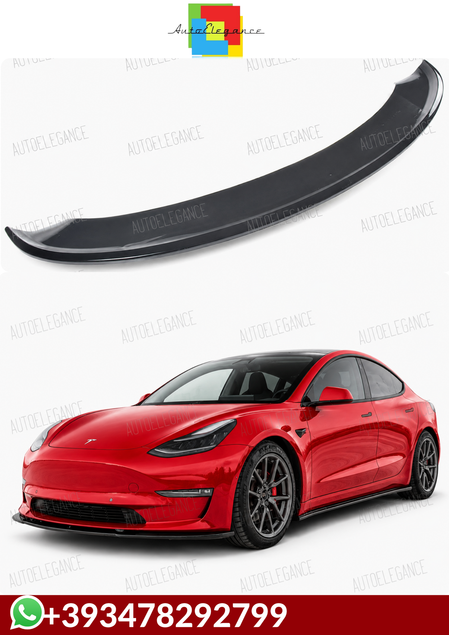 💕SPLITTER    Tesla Model 3 2017+💕
