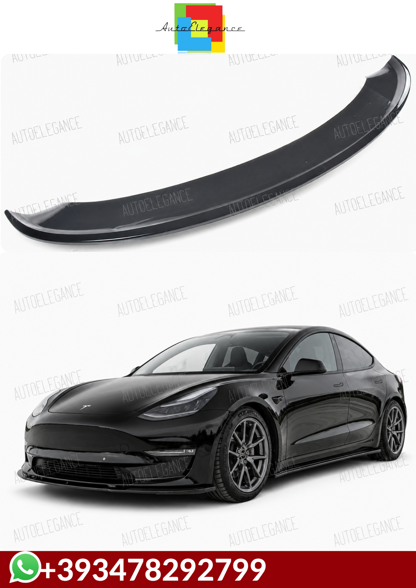 💕SPLITTER    Tesla Model 3 2017+💕