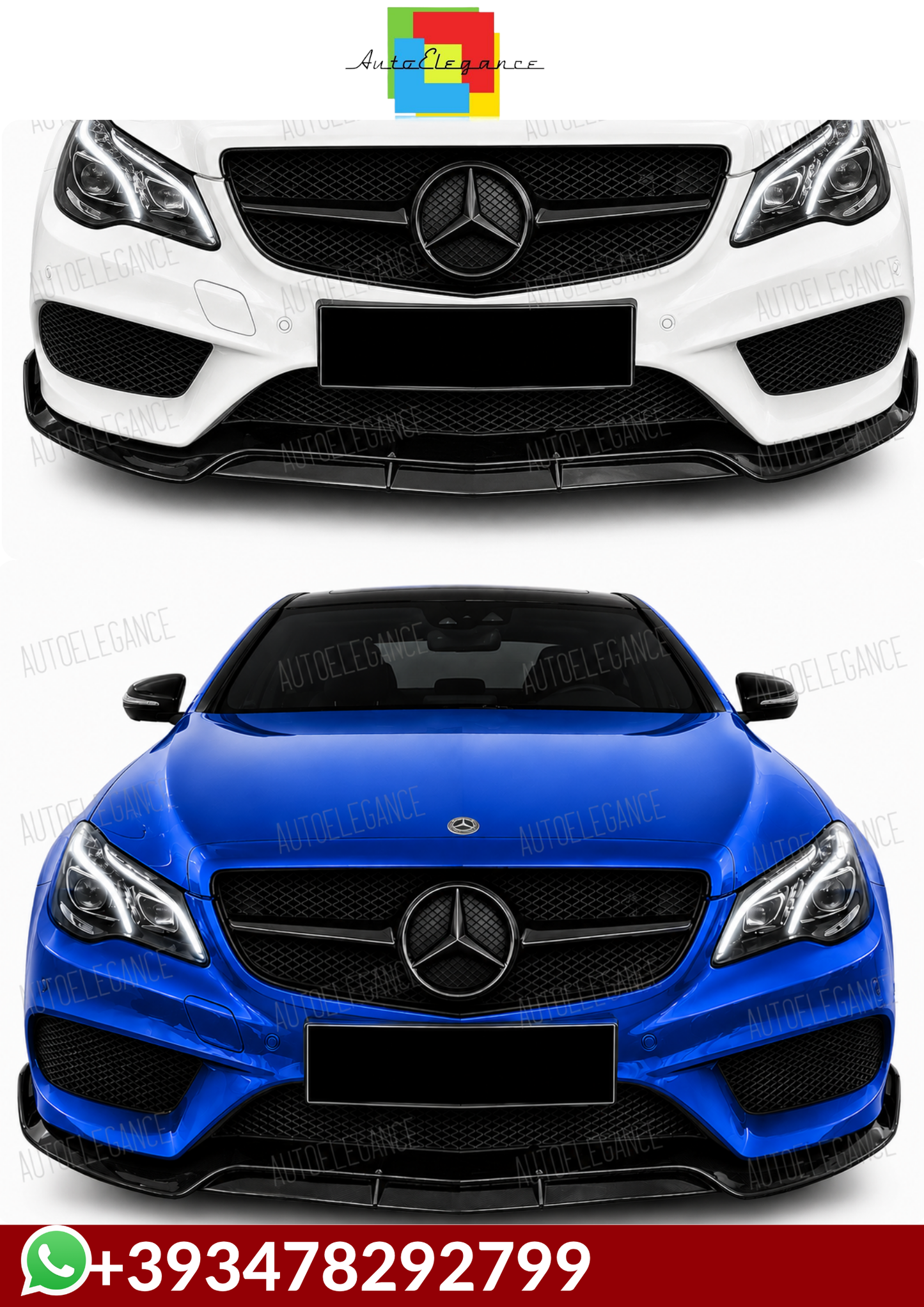 💕SPLITTER  M. BENZ CLASSE E  W212 2013+ 💕