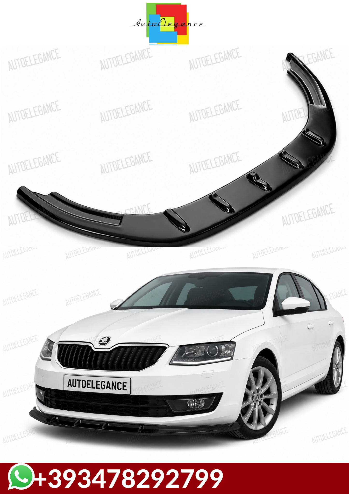 💕SPLITTER Skoda Octavia Mk3 RS 2013+💕