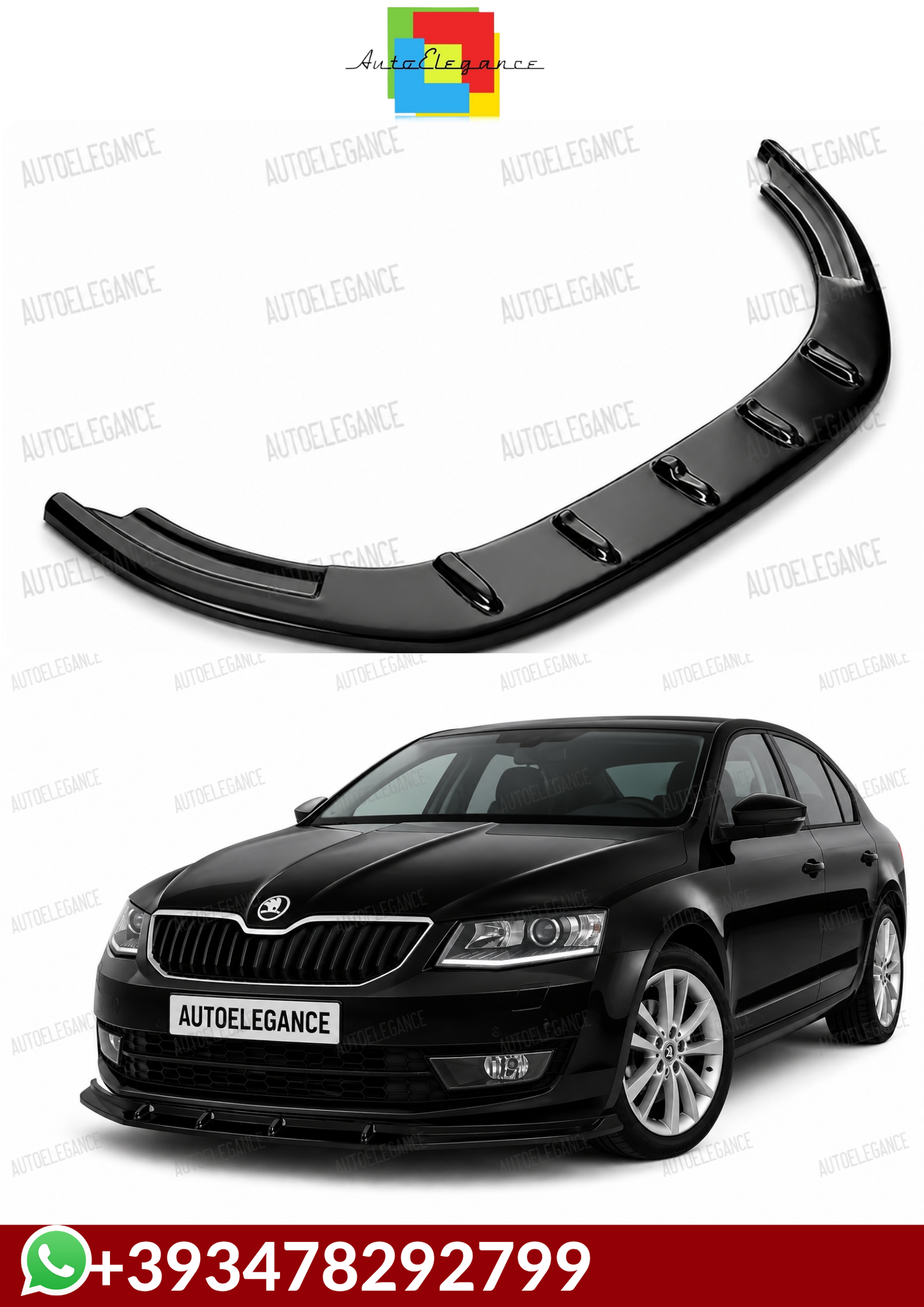 💕SPLITTER Skoda Octavia Mk3 RS 2013+💕