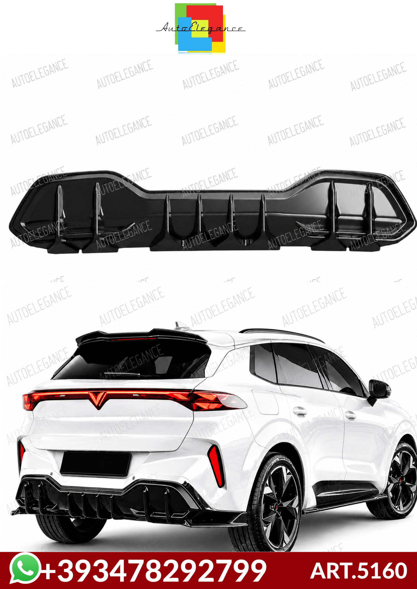 💕ART.5160  Diffusore  CUPRA Terramar Mk1 2025+💕