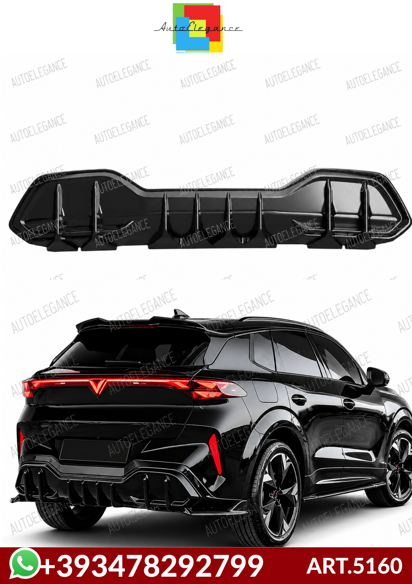 💕ART.5160  Diffusore  CUPRA Terramar Mk1 2025+💕
