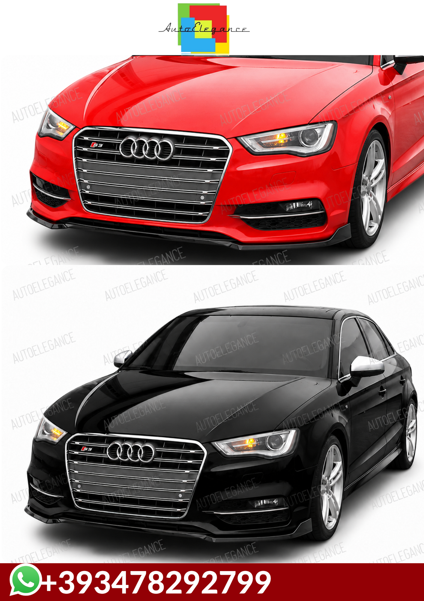 💕SPLITTER   Audi A3 8V HB, S 2012+💕