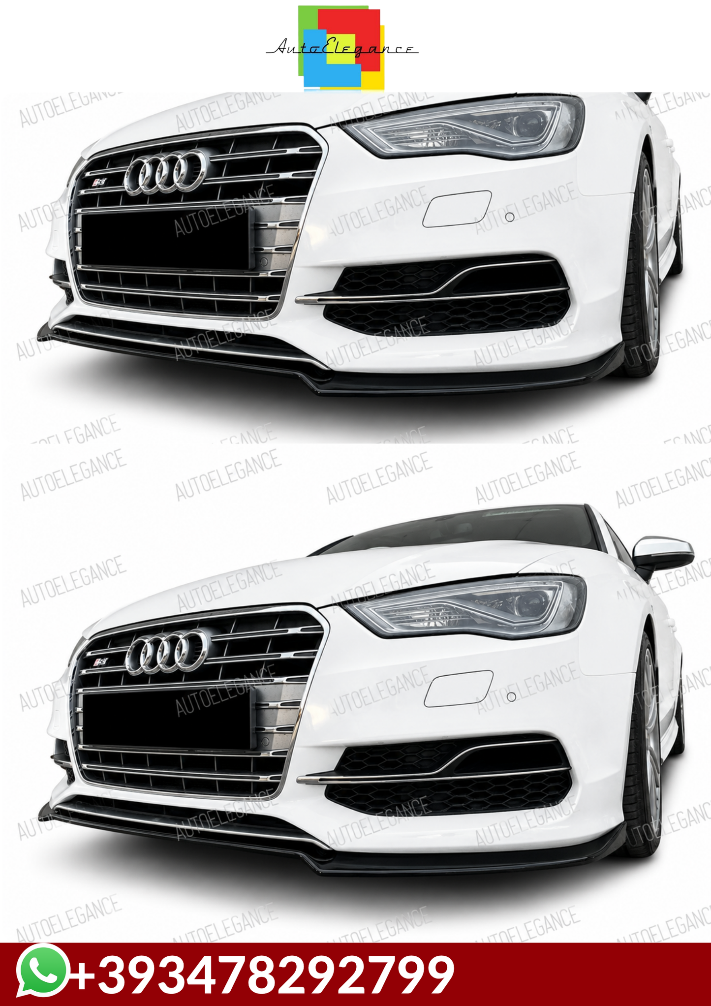 💕SPLITTER  Audi A3 S3 8V SD 2012+ 💕