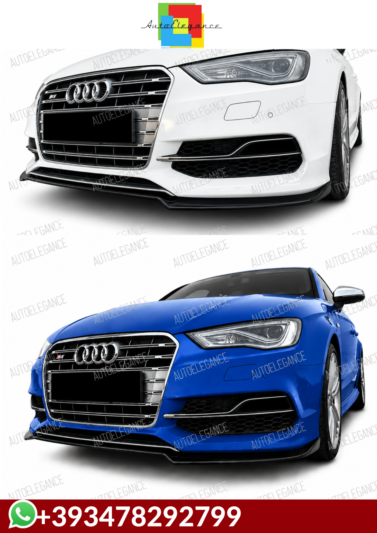 💕SPLITTER  Audi A3 S3 8V SD 2012+ 💕