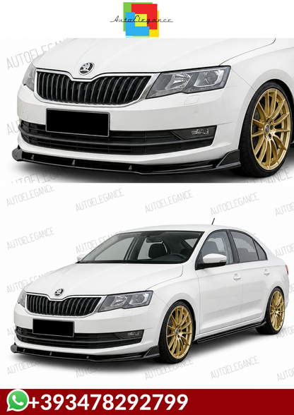 💕 SPLITTER   Skoda Octavia Mk3 FL 2017+ 💕