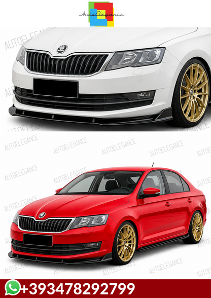 💕 SPLITTER   Skoda Octavia Mk3 FL 2017+ 💕