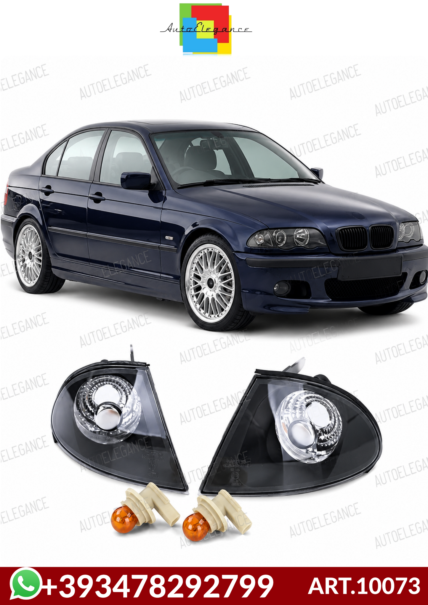 💕ART.10073 FRECCE ANTERIORI BMW SERIE 3 E46 1998-2001 BERLINA TOURING💕