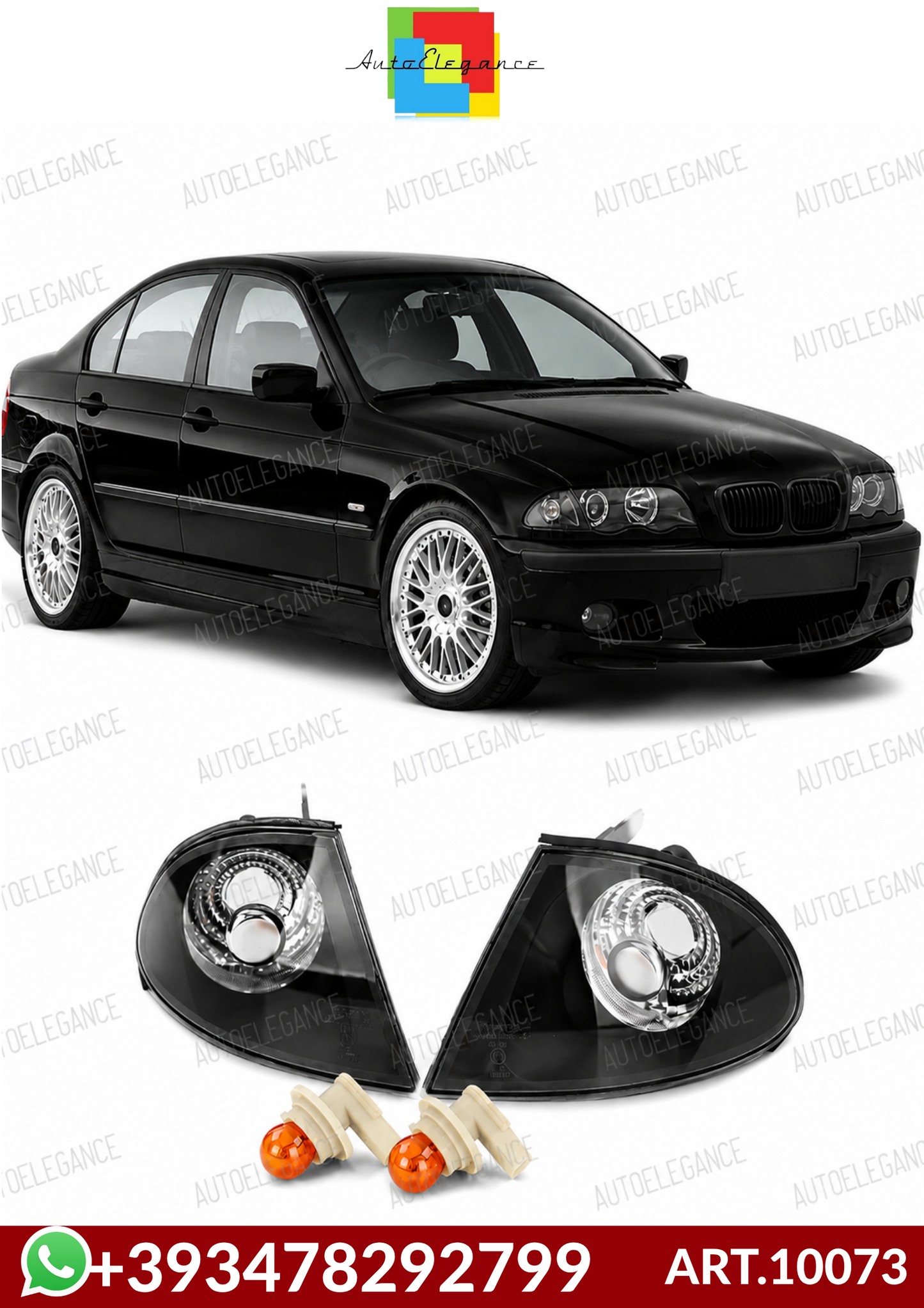 💕ART.10073 FRECCE ANTERIORI BMW SERIE 3 E46 1998-2001 BERLINA TOURING💕