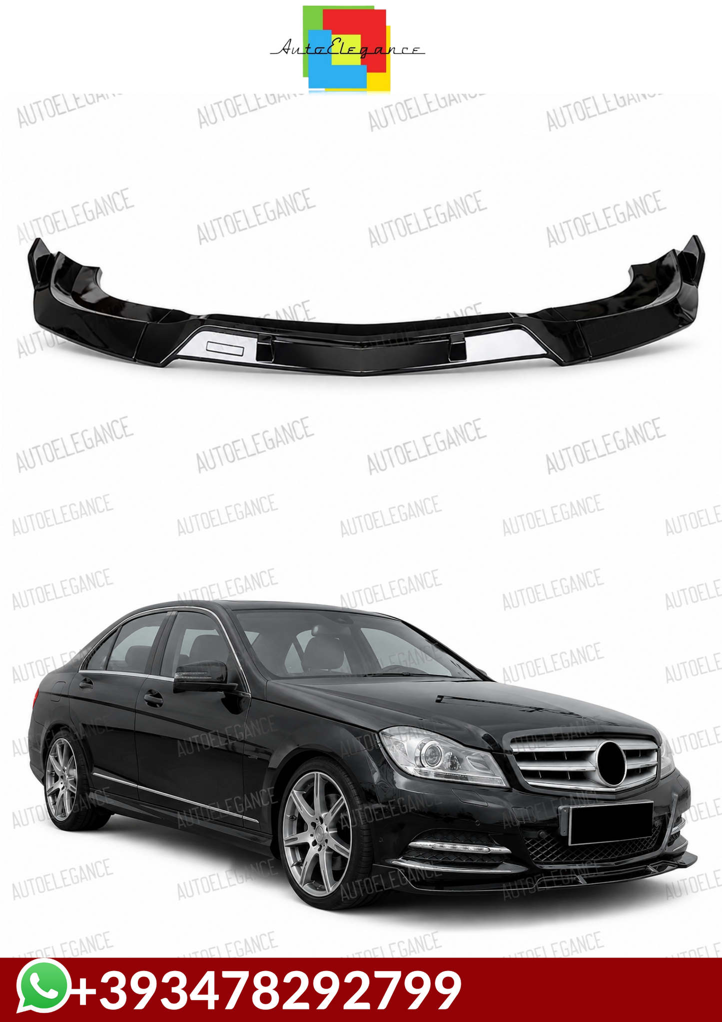 💕SPLITTER  M. BENZ CLASSE C  W204 2007+💕