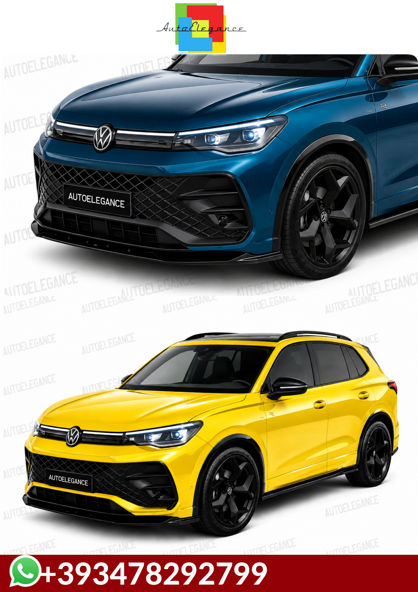 💕 SPLITTER   VW Tiguan Mk3 2024+💕