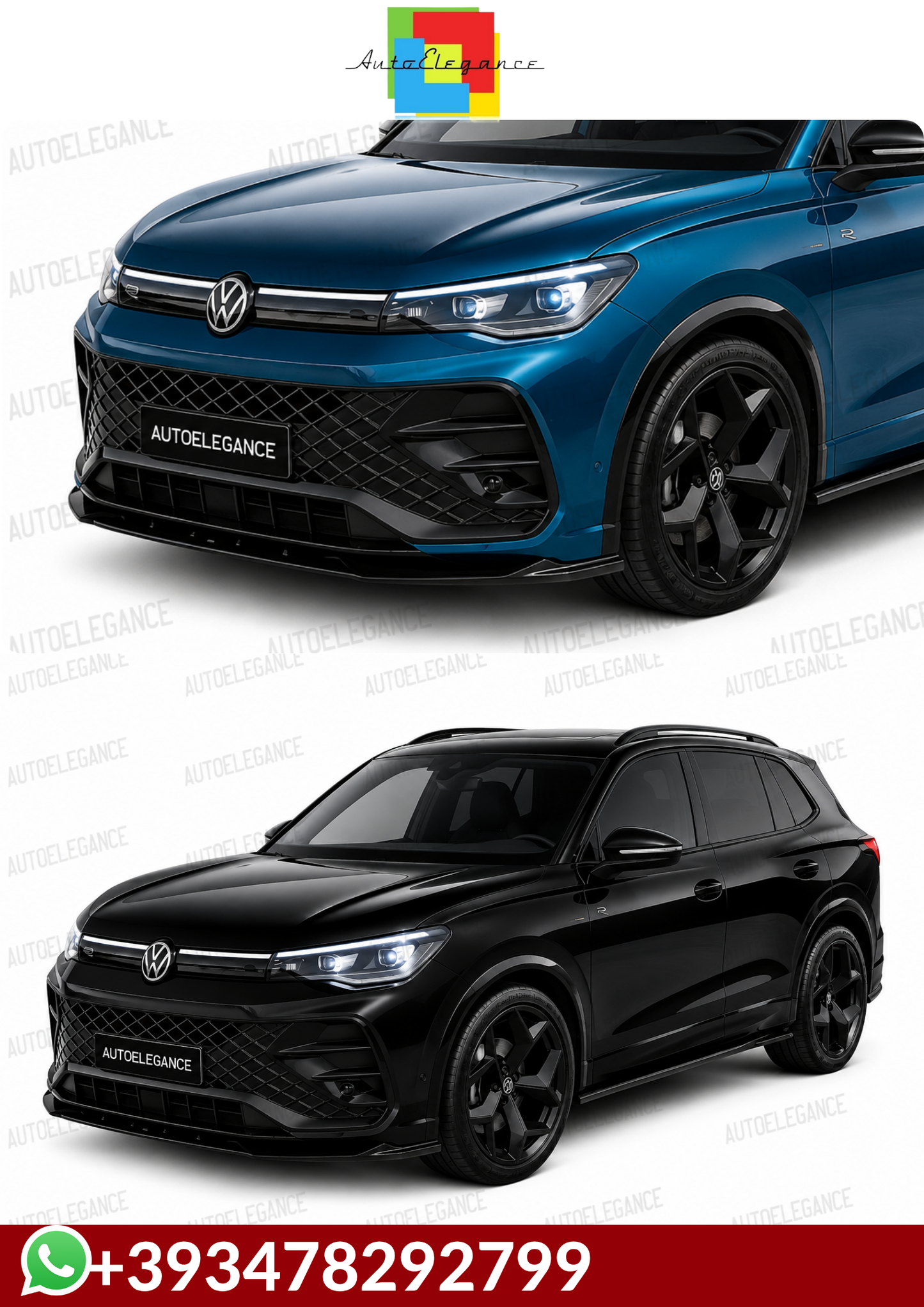 💕 SPLITTER   VW Tiguan Mk3 2024+💕
