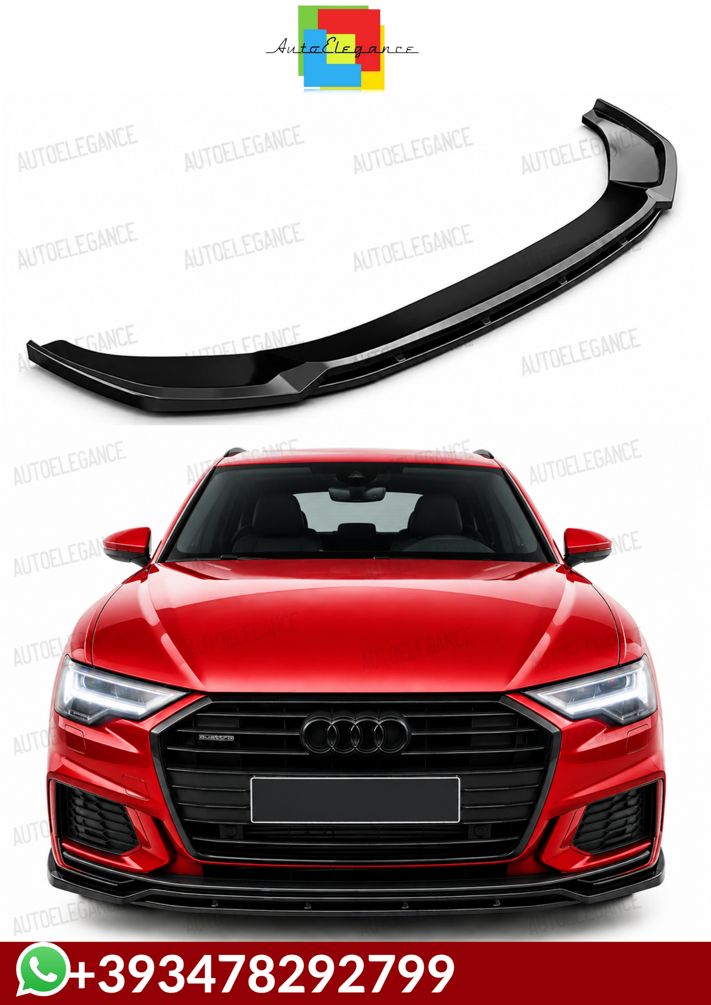 💕 SPLITTER    Audi A6 S C8 2018+💕