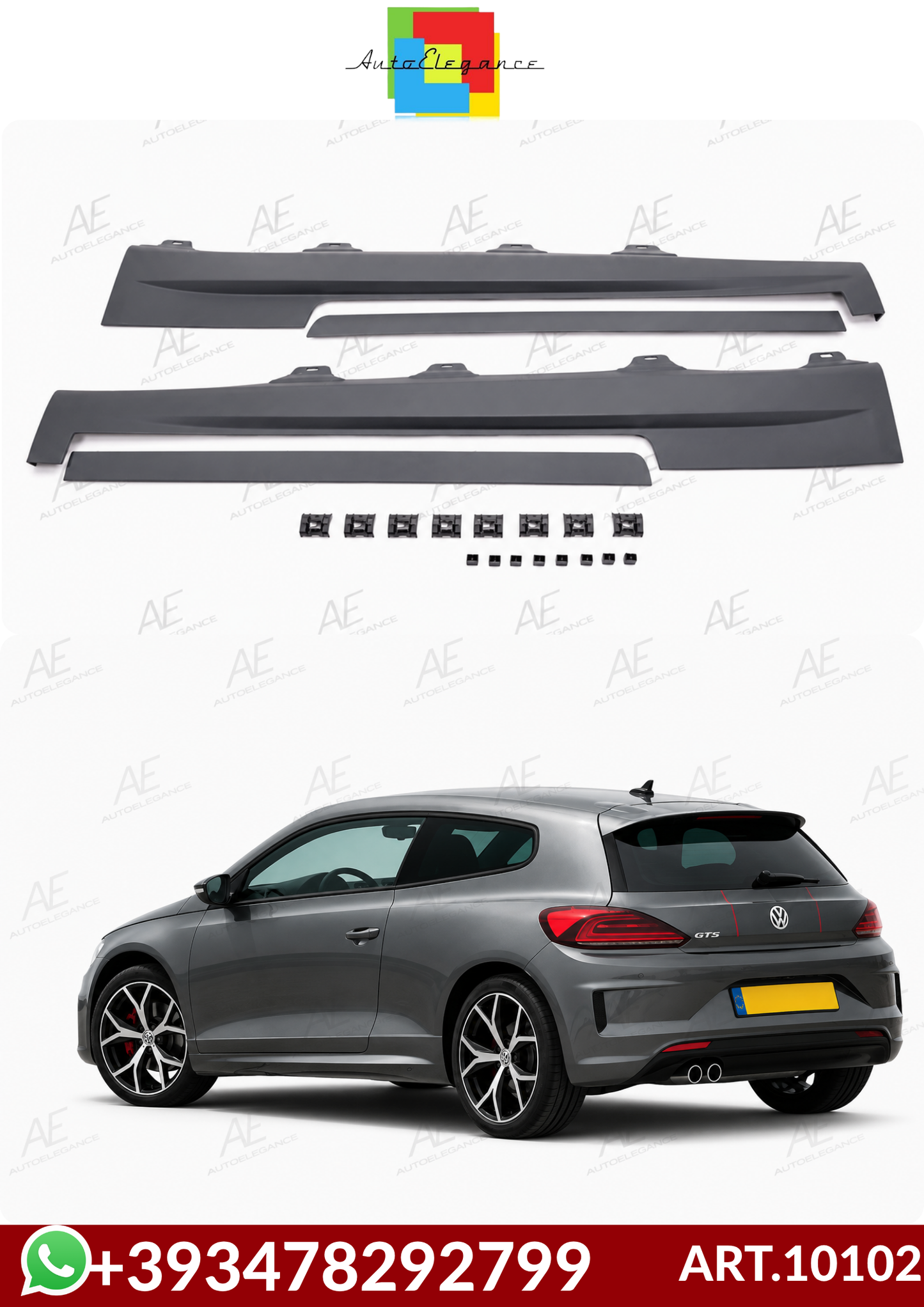 💕ART.10102 MINIGONNE VW Scirocco III (2008-2017)💕