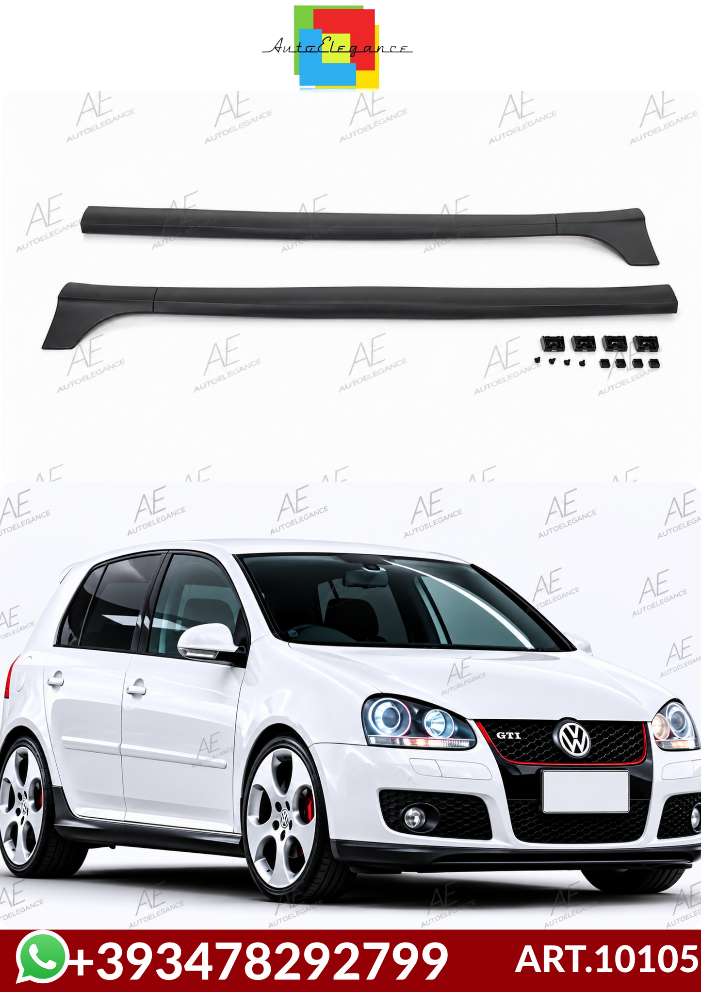 💕ART.10105 MINIGONNE R32/GTI Look per VW Golf 5 (2003-2009)💕
