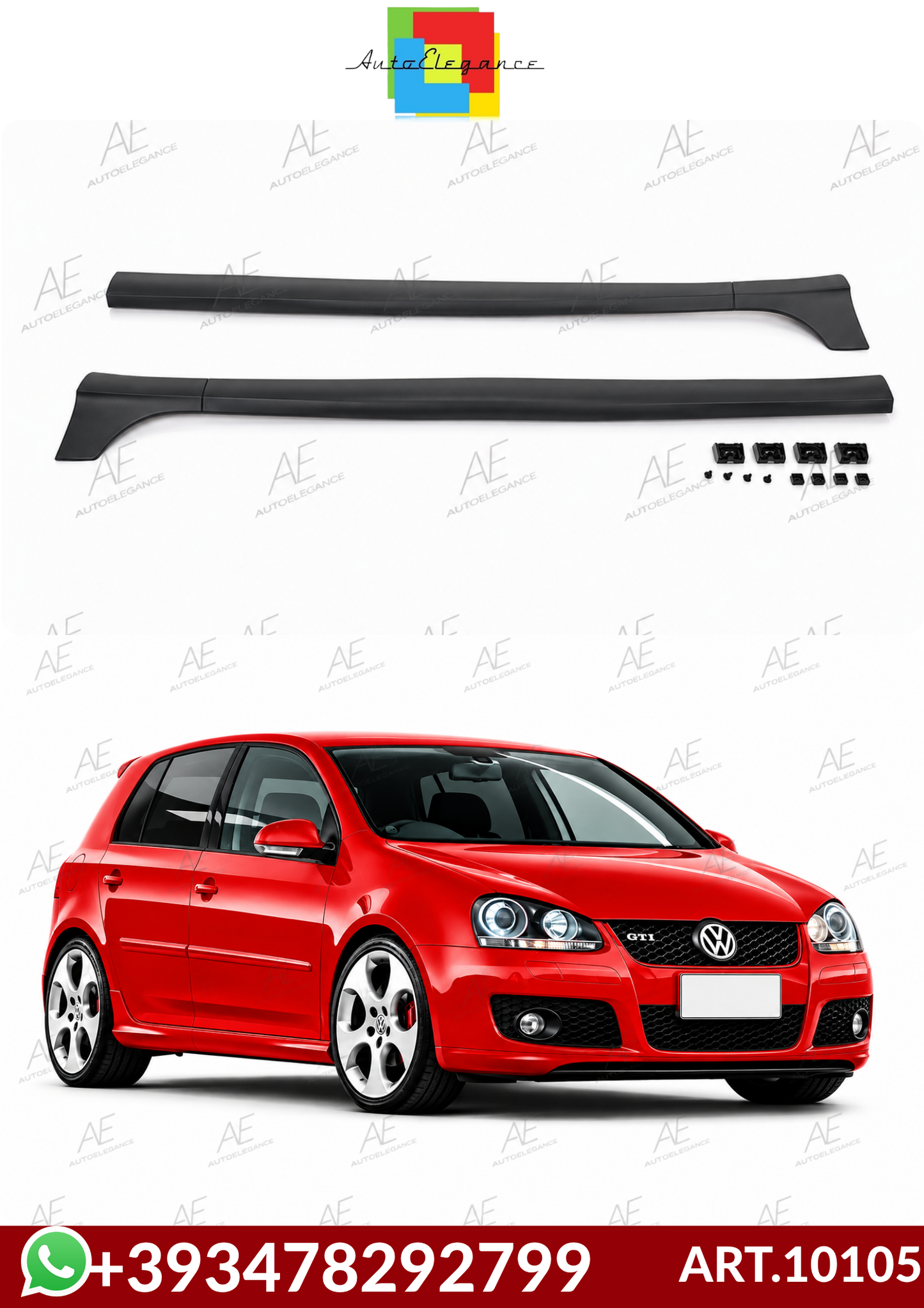 💕ART.10105 MINIGONNE R32/GTI Look per VW Golf 5 (2003-2009)💕