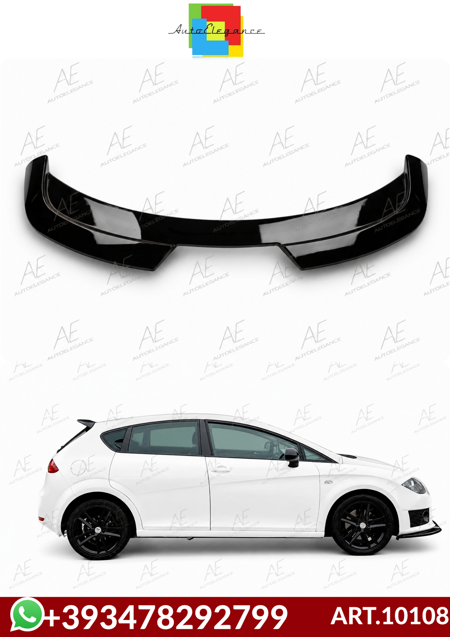 💕ART.10108 SPOILER Seat Leon MK2 (1P) (2009-2012)💕