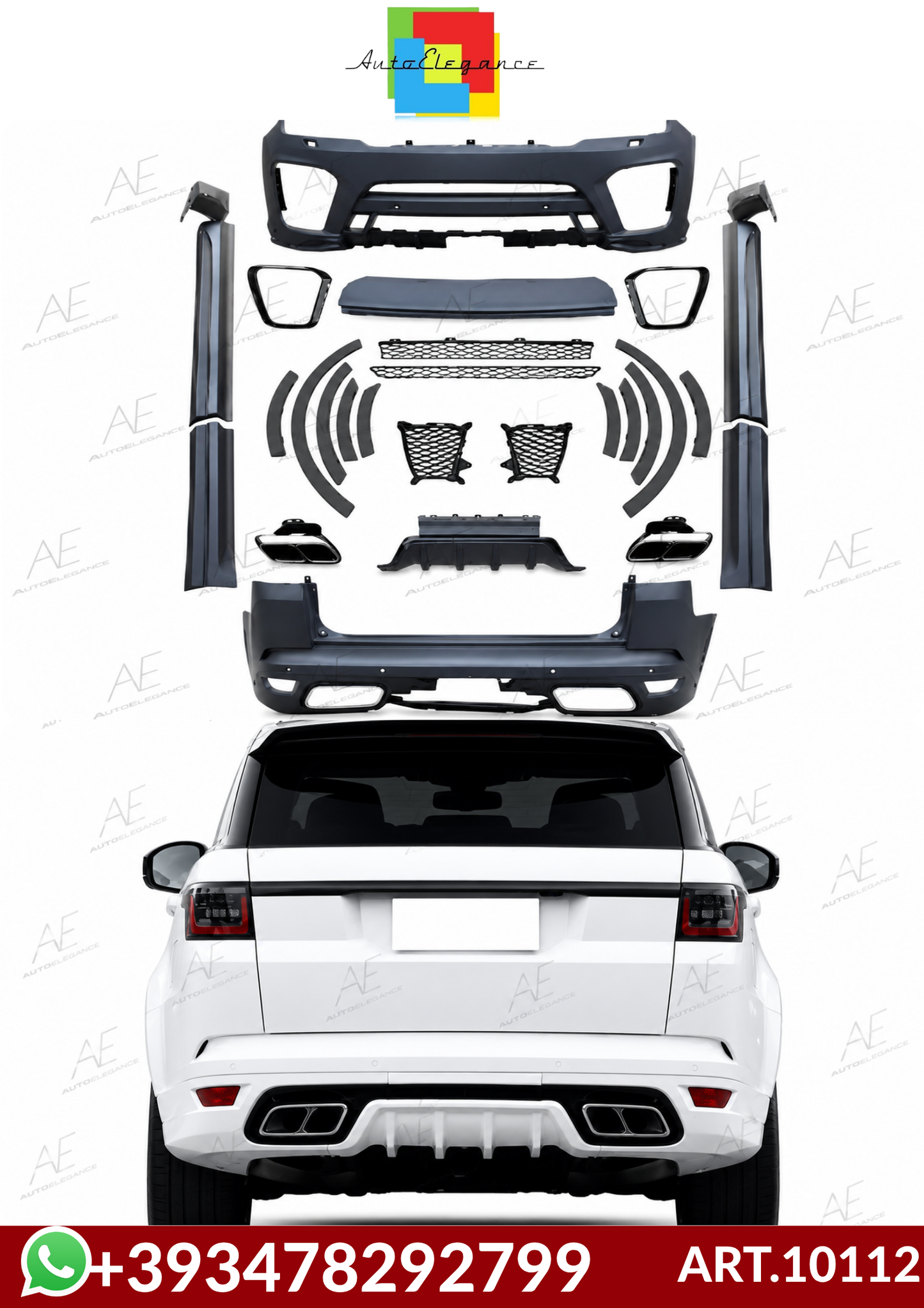 💕ART.10112 BODYKIT SVR Range Rover Sport L494 (2017-2021)💕