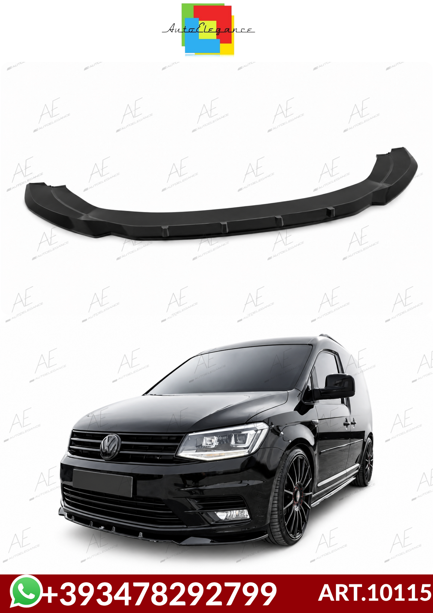 💕ART.10115 SPLITTER V.2 Volkswagen Caddy Mk4💕