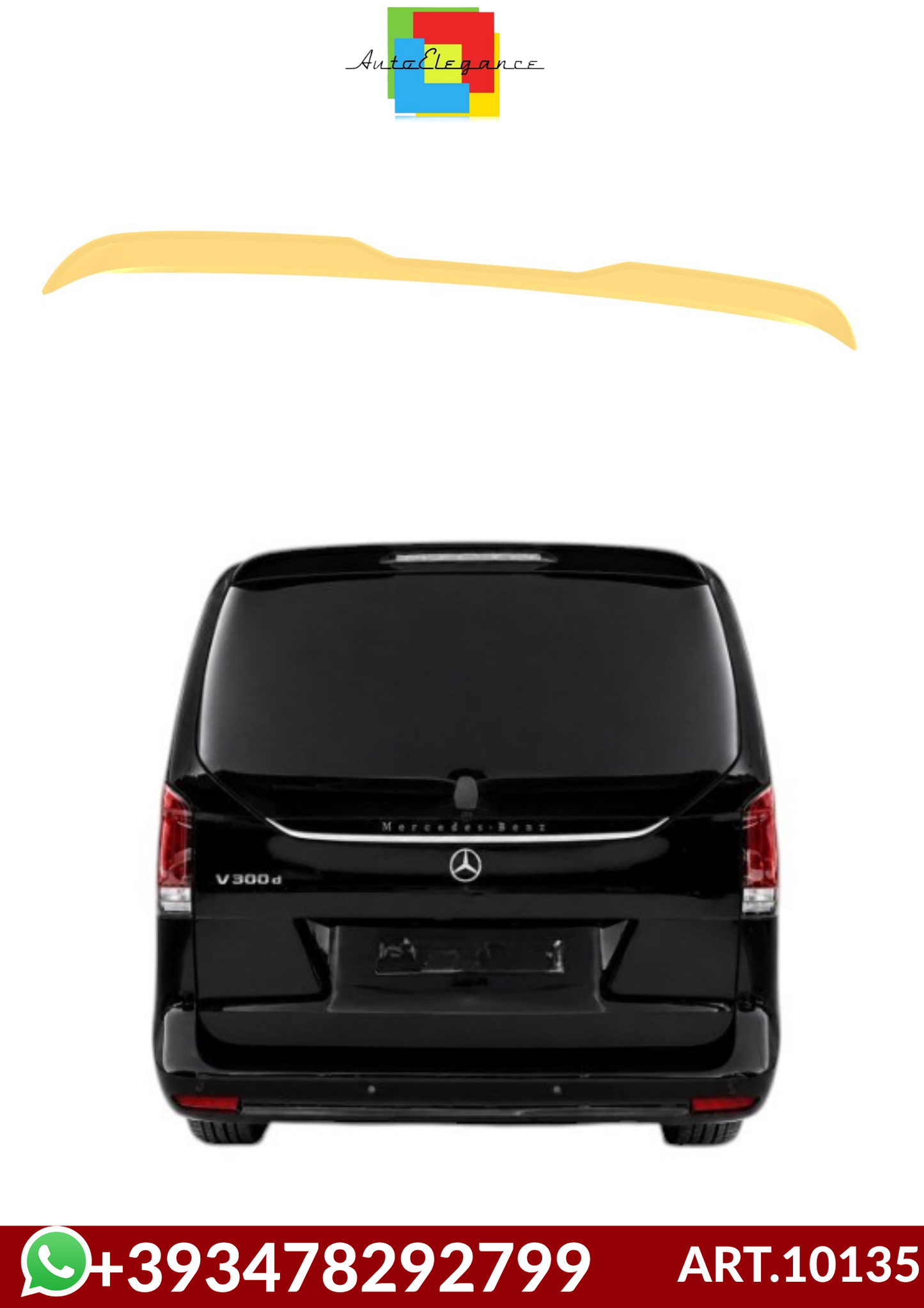 💕ART.10135 SPOILER Mercedes V-Class W447   GREZZO💕