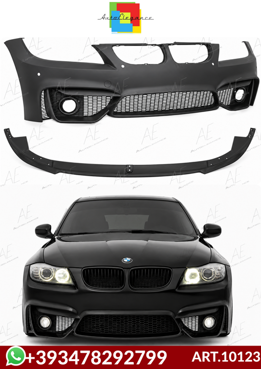 💕ART.10123 PARAURTI ANTERIORE BMW  3 E90 E91 08-11 LOOK M4 +LAMA +FENDINEBBIA💕