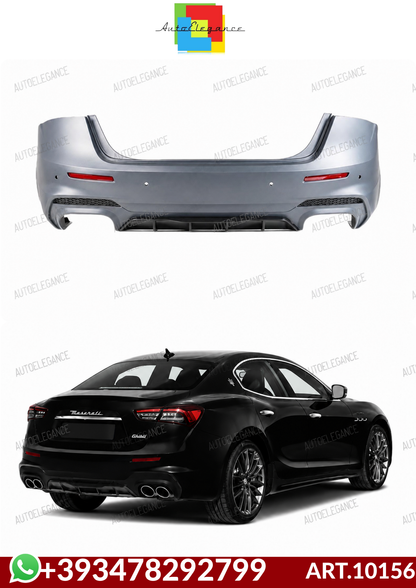 💕ART.10156 PARAURTI POSTERIORE MASERATI GHIBLI 14- LOOK TROFEO💕