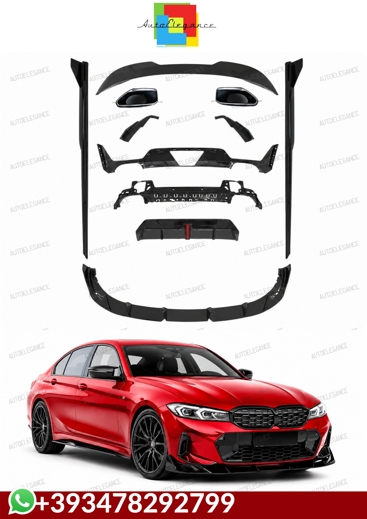 💕BODYKIT    BMW SERIE 3 G20 G21 LCI M SPORT  💕