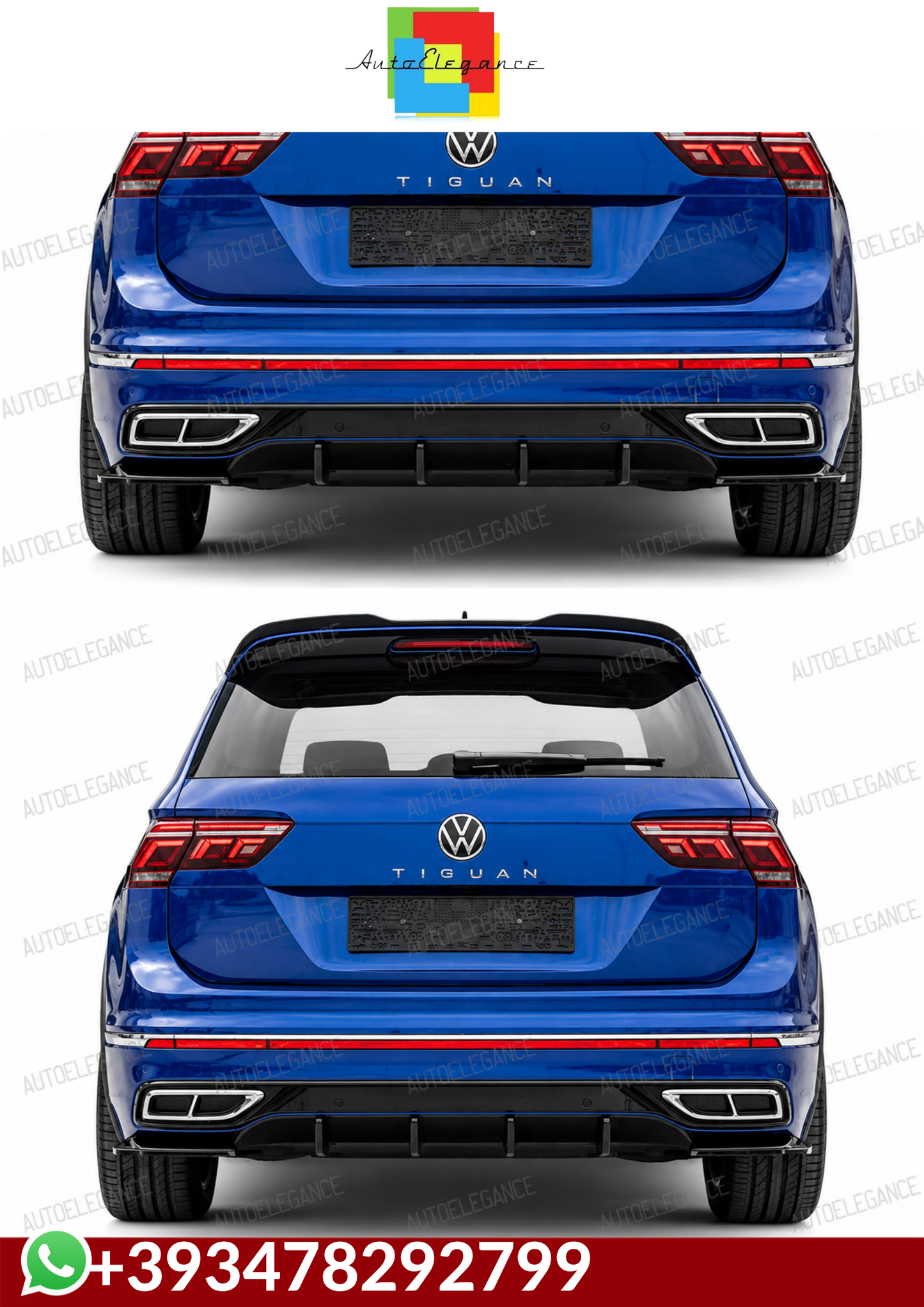 💕DIFFUSORI  VW Tiguan Mk2 FL 2020+ 💕