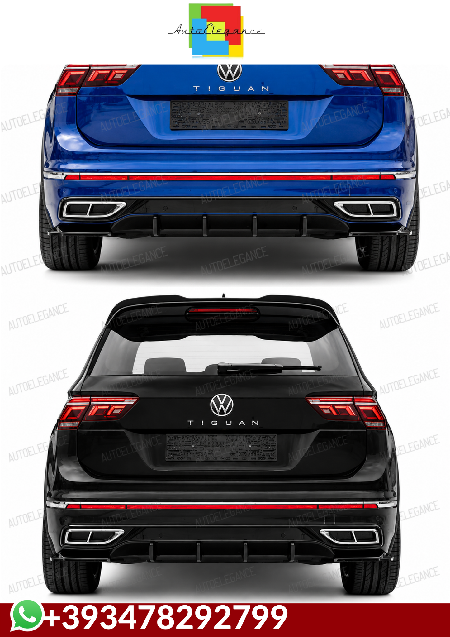 💕DIFFUSORI  VW Tiguan Mk2 FL 2020+ 💕