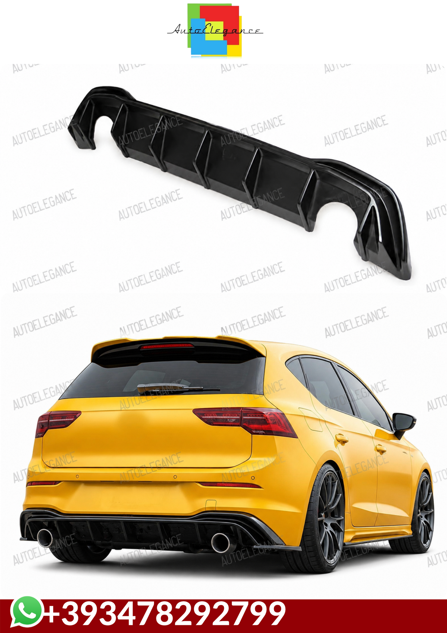 💕DIFFUSORI  VW Golf Mk8 2019+💕