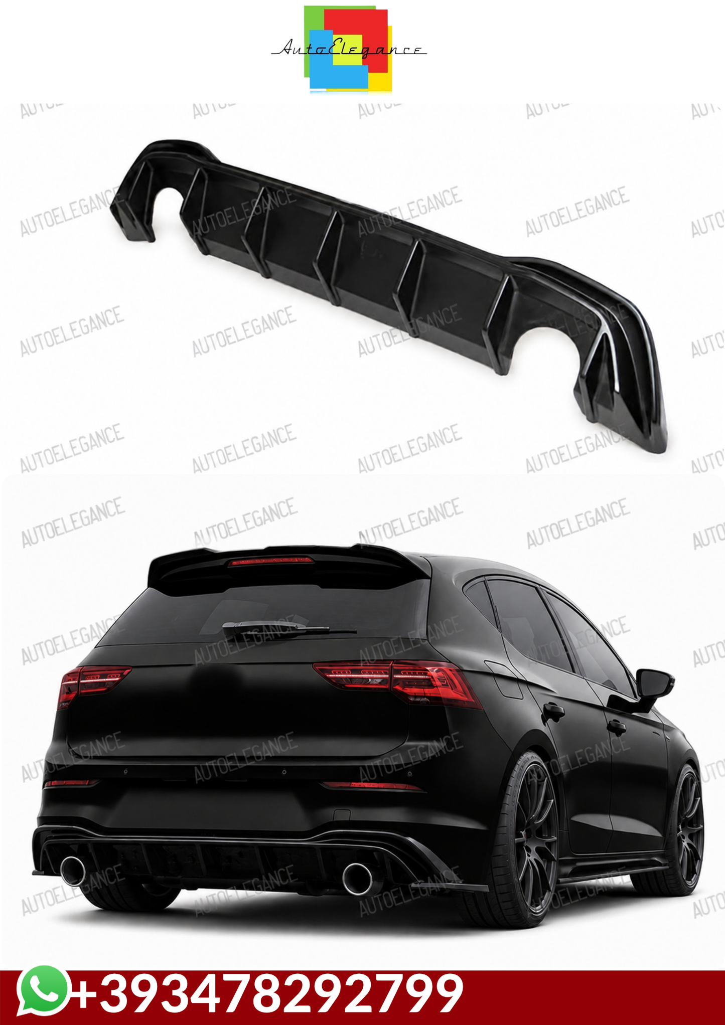 💕DIFFUSORI  VW Golf Mk8 2019+💕