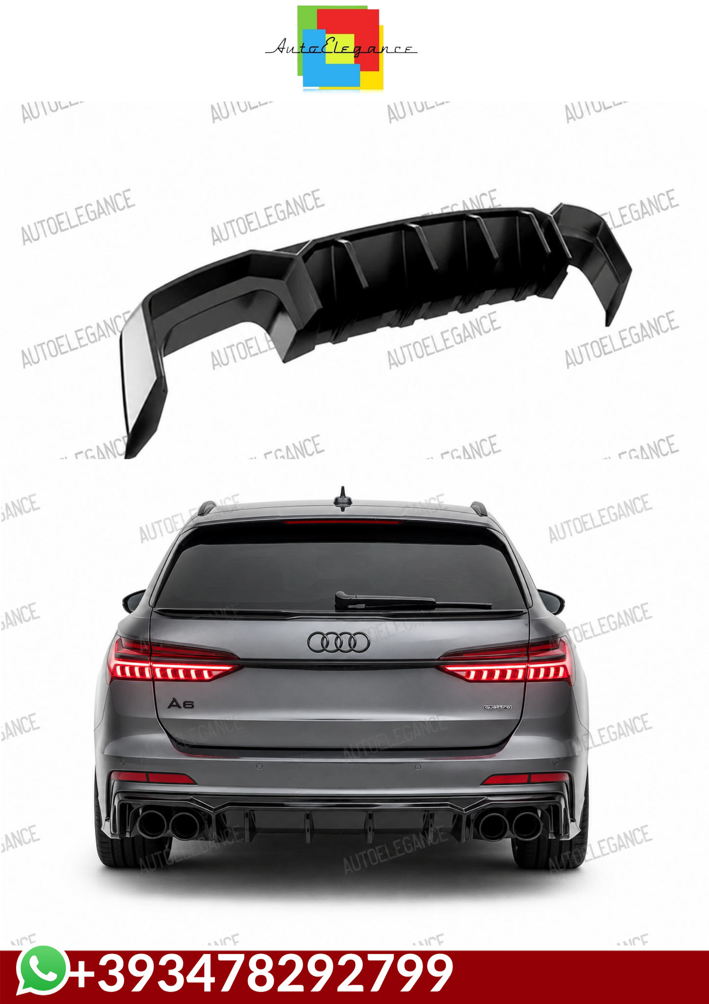 💕DIFFUSORI  Audi A6 S C8 2018+💕