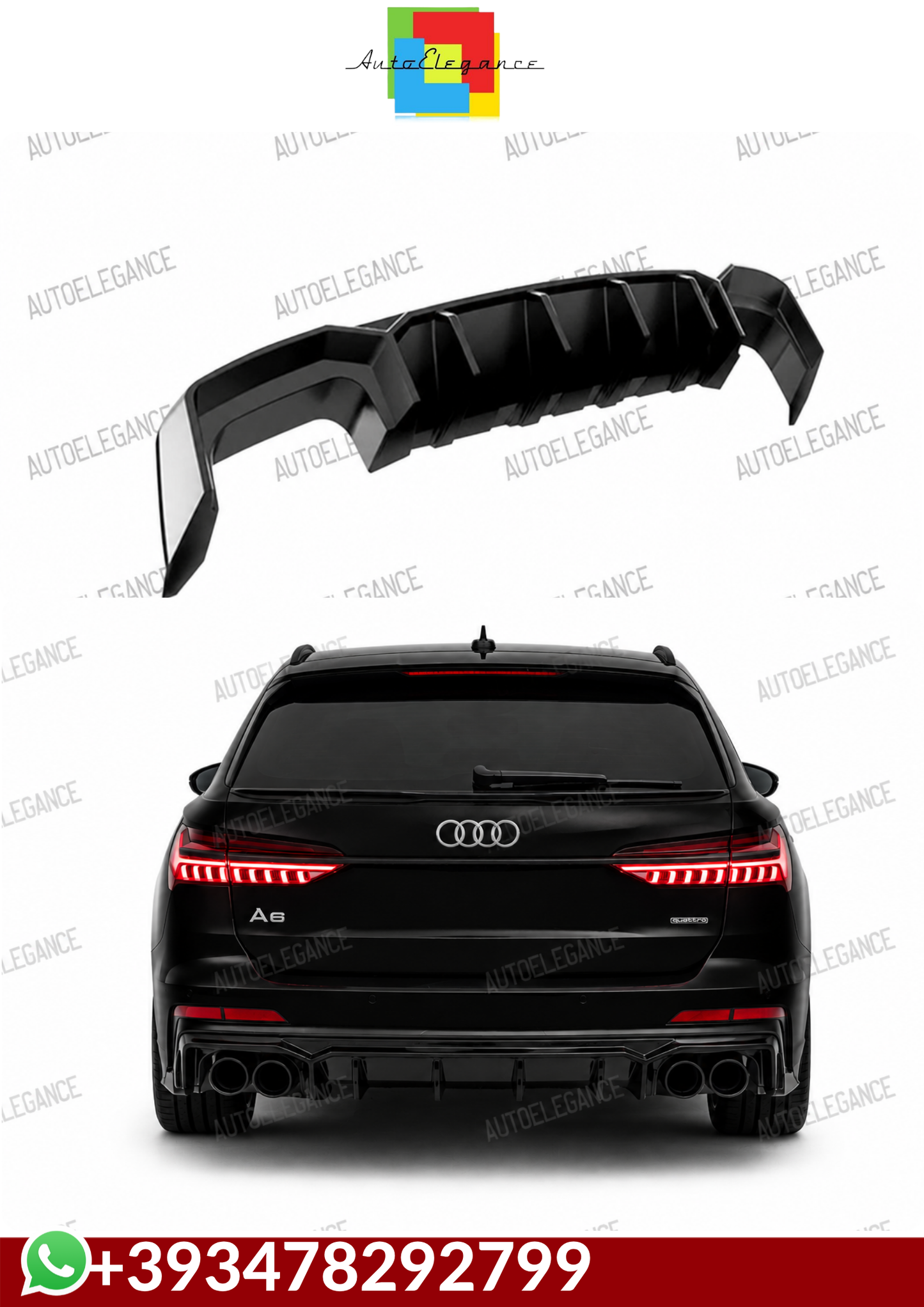 💕DIFFUSORI  Audi A6 S C8 2018+💕