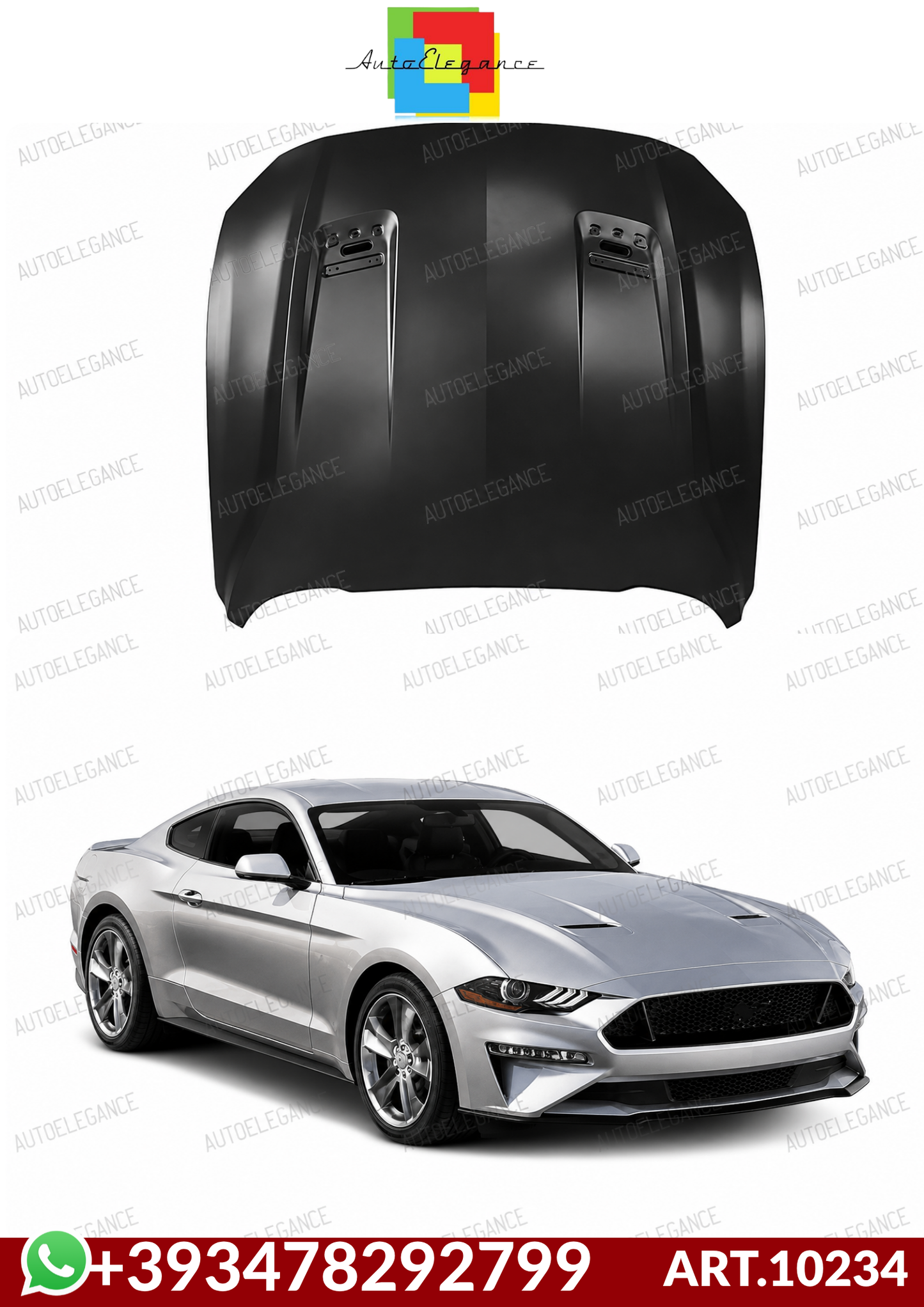 💕ART.10234 COFANO Ford Mustang Mk6 VI 2018-2022💕