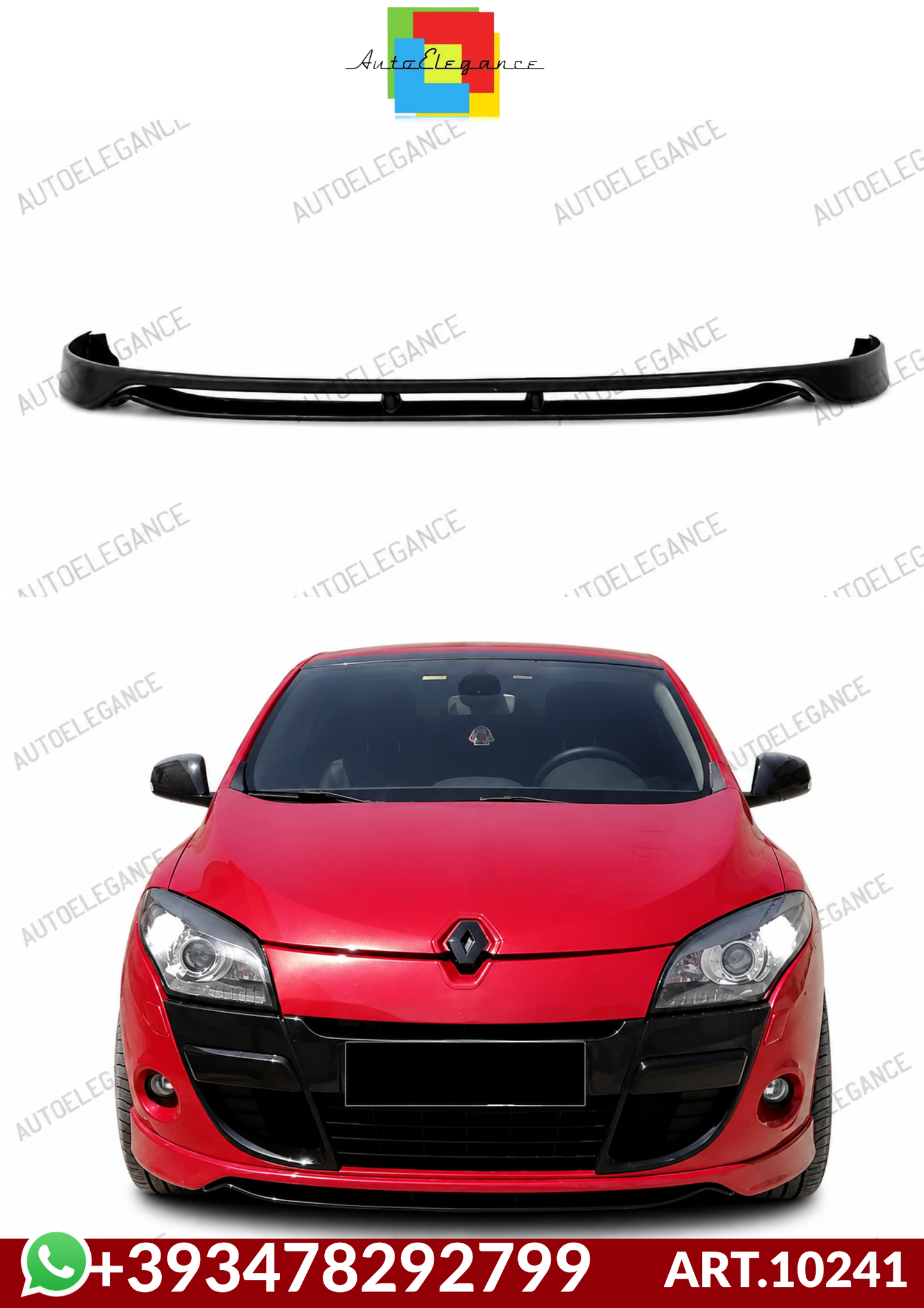 💕ART.10241 SPLITTER RENAULT  MEGANE  3 2008-2016💕