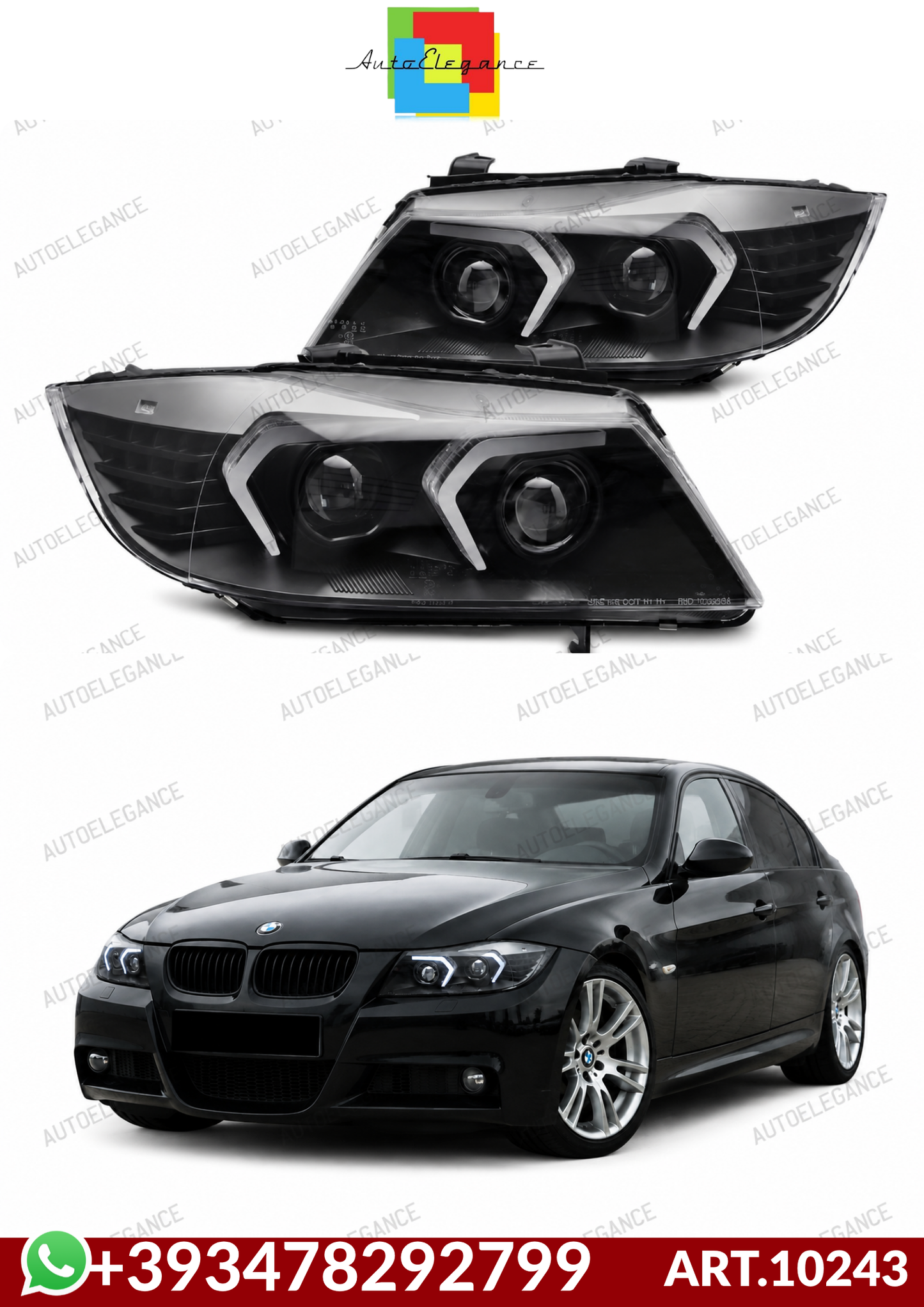 💕ART.10243 FARI  ANTERIRORI BMW 3 E90/E91 05-08💕