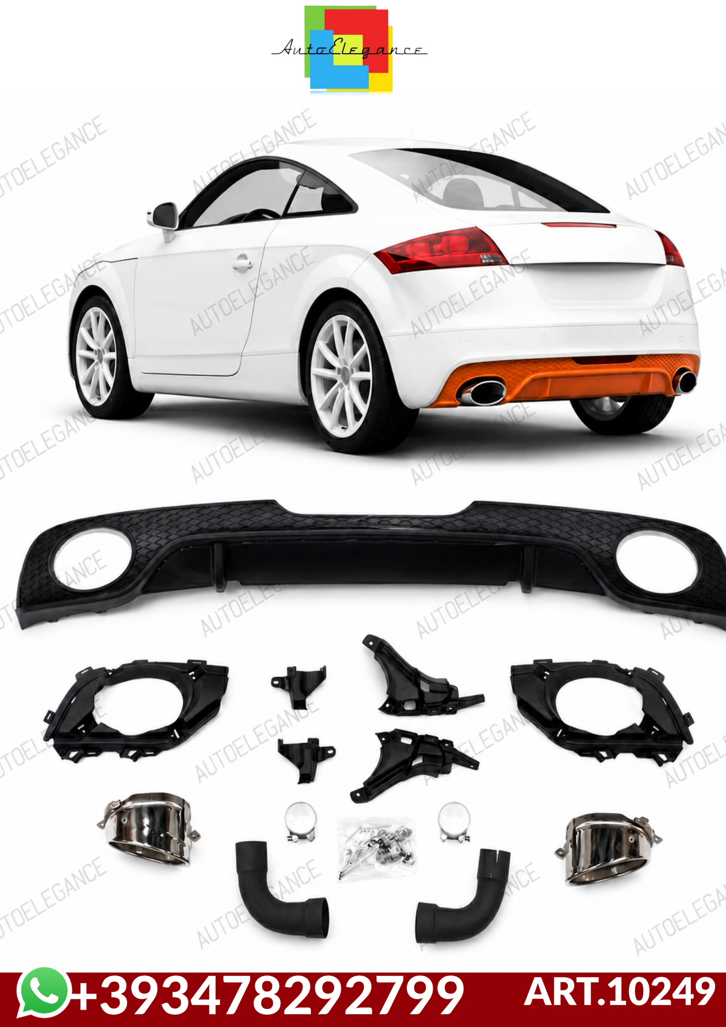 💕ART.10249 Diffusore Audi TT 8J 2008-2014💕