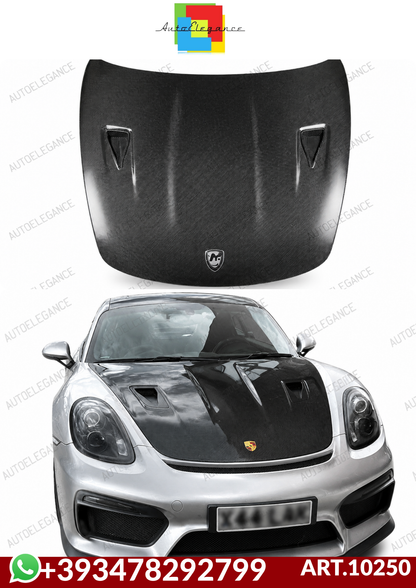 💕ART.10250 COFANO CARBONIO Porsche 718 Cayman / Boxter💕