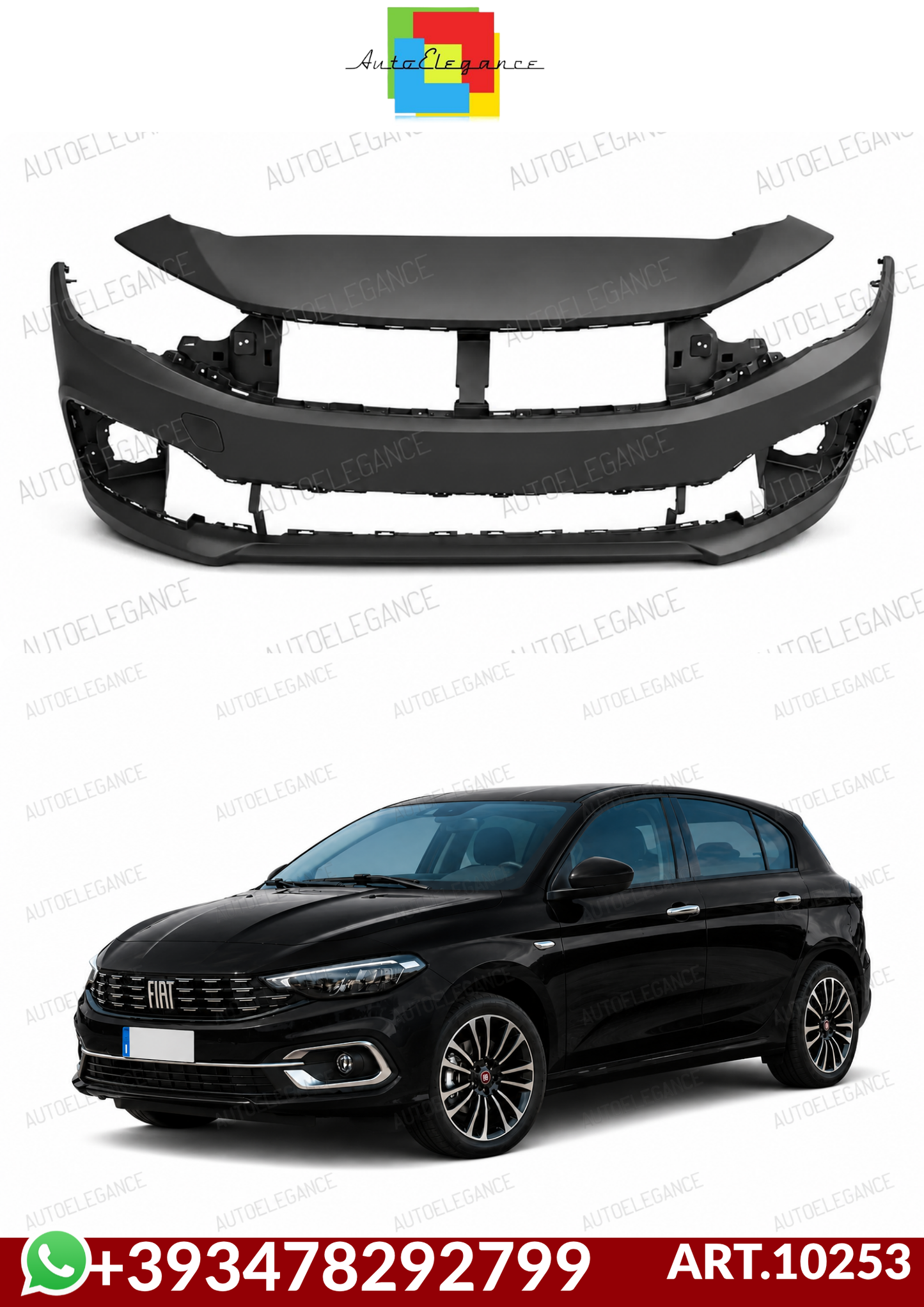 💕ART.10253  PARAURTI  ANTERIORI FIAT TIPO 356 (2021-2026)💕