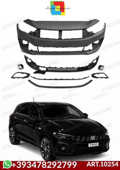 💕ART.10254  PARAURTI  ANTERIORI FIAT TIPO 356 (2021-2026) NERO💕