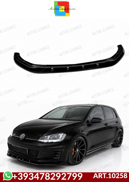 💕ART.10258 SPLITTER VW Golf Mk7 GTI / GTD NERO LUCIDO💕