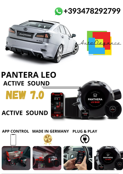 💕ART.2672 PANTHERA Soundsystem Booster 7.0 -Lexus IS F-Sport Mk2 (XE20) 💕