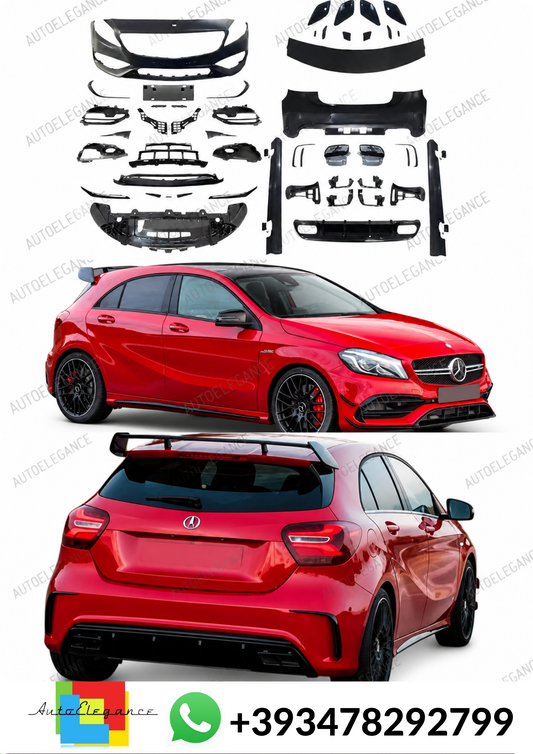 💕ART.10284 Bodykit A45 AMG Look for Mercedes A-Class (W176) 2012-2018💕