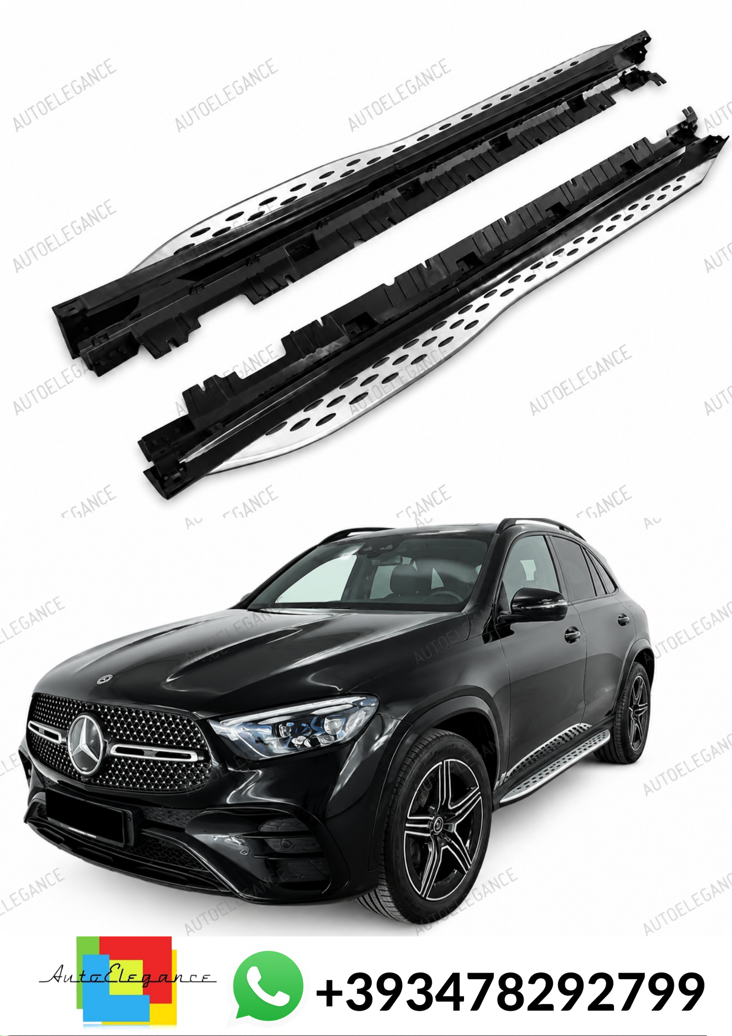 💕ART. 1371 PEDANE  MERCEDES  GLC SUV X254 C254 COUPE 2022+ SATINATE💕