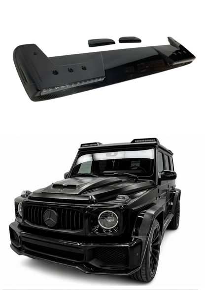💕ART.10286 SPOILER ANTERIORI Mercedes W464 / W465 Look BRS Carbon Fibre💕