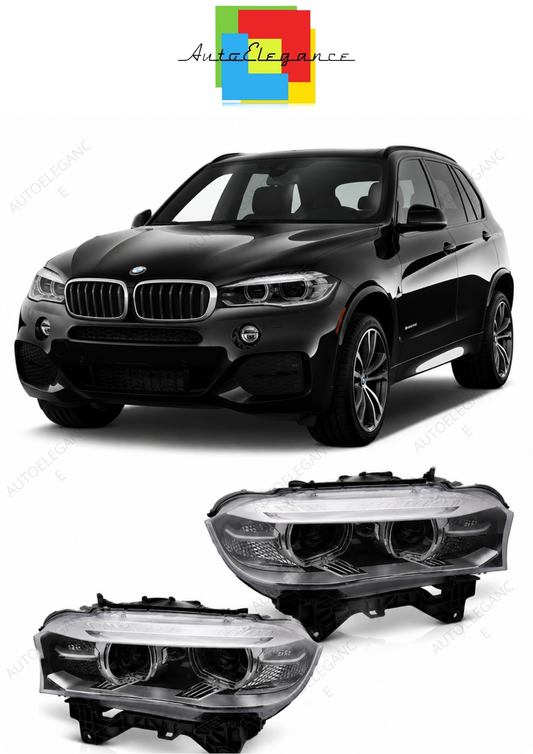 💕 Fari Anteriori Adatto per BMW X5 F15 13-18 Xenon LED DRL 💕