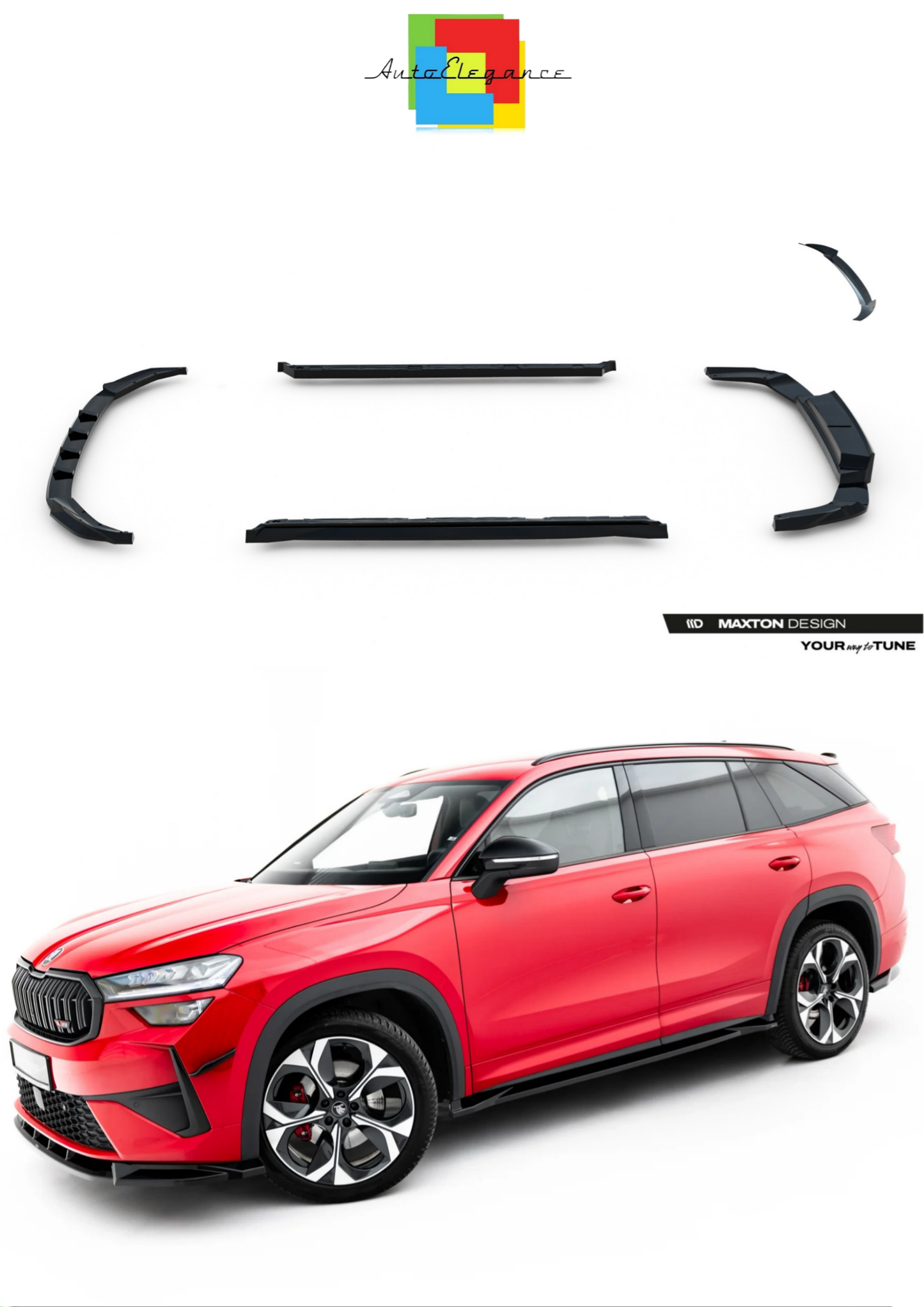 💕 Bodykit adatto per   Skoda Kodiaq RS Mk2💕