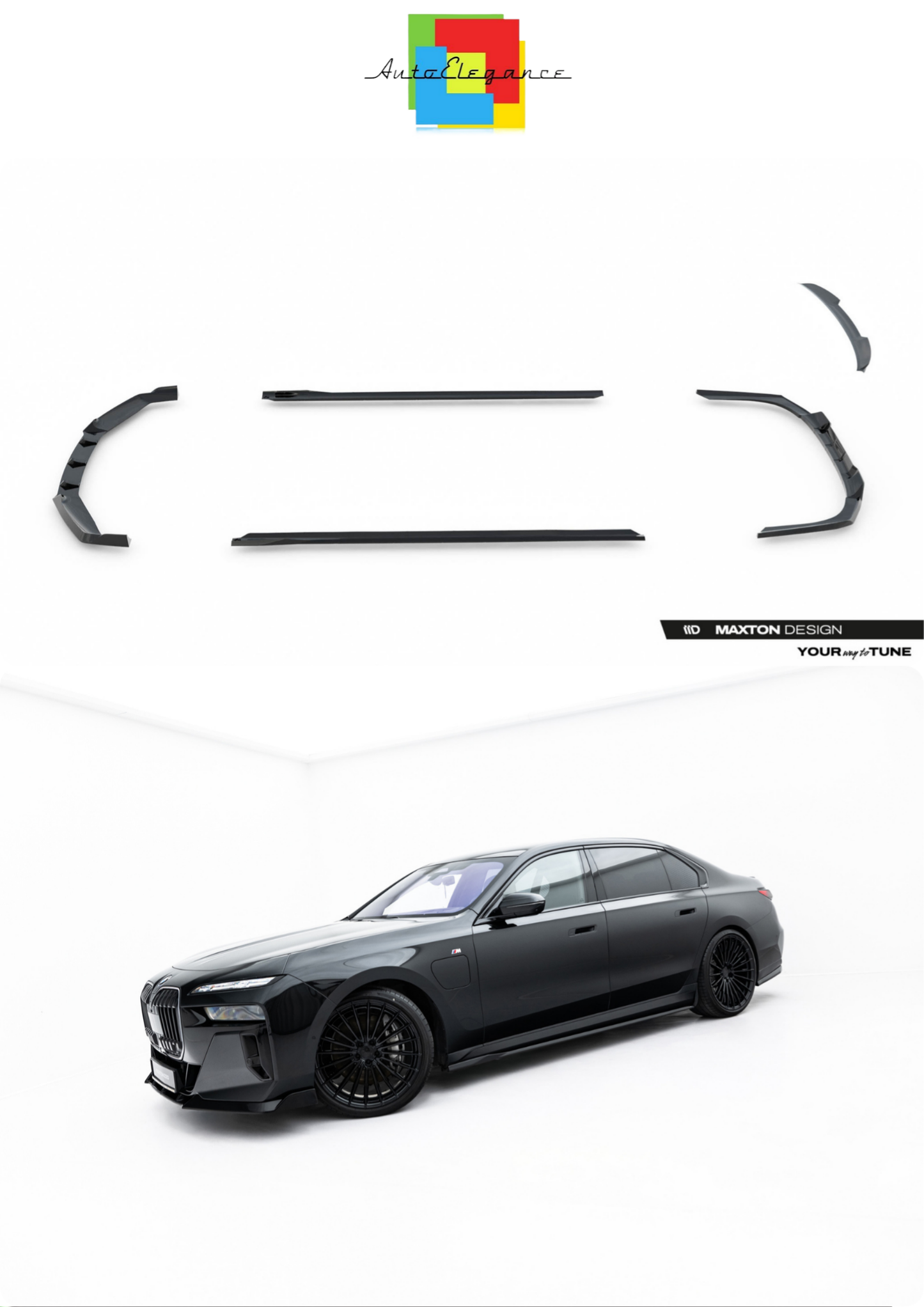 💕 Bodykit adatto per V.2 BMW 740d / 740i M-Pack G70💕